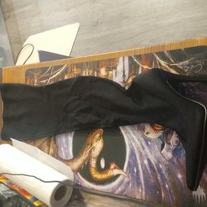 OTK nylon stiletto Boots